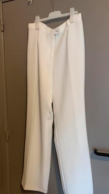 Witte broek voor dames Un Jour Alongers