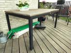 Tuintafel, Tuin en Terras, Tuintafels, Ophalen, Gebruikt, Rechthoekig, Teakhout