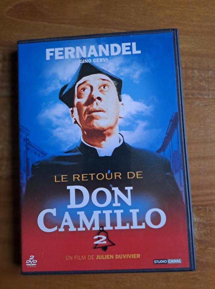 Le retour de Don Camillo - 2 dvd - Fernandel - Gino Cervi, Cd's en Dvd's, Dvd's | Komedie, Gebruikt, Actiekomedie, Ophalen of Verzenden