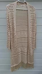 Beige gebreide lange vest, Kleding | Dames, Truien en Vesten, The Sting, Beige, Ophalen of Verzenden, Zo goed als nieuw