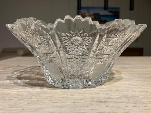 Hoogwaardige Kristallen Fruit Mand, Verzamelen, Porselein, Kristal en Bestek, Zo goed als nieuw, Kristal, Ophalen of Verzenden
