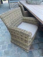 Beauville tuinstoel in bruin wicker, Tuin en Terras, Ophalen, Zo goed als nieuw, Wicker
