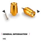 Honda stuurgewichten bar ends puig, Motoren, Ophalen of Verzenden