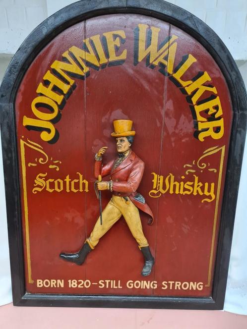 Johnnie walker reclamebord, Verzamelen, Wijnen, Ophalen