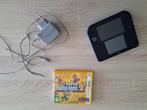 Nintendo 2ds + spel super Mario bros, 2DS, Gebruikt, Met games, Zwart