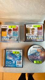 22 DVD-R. 4,7 GB  + 6 DVD-RW, Ophalen of Verzenden, Nieuw, Dvd