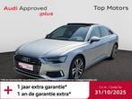 Audi A6 PHEV FULL OPTION*HYBRIDE 299pk*CAMERA*PANO*MASSAGE*B, Automaat, Hybride Elektrisch/Benzine, Overige carrosserie, Zilver of Grijs