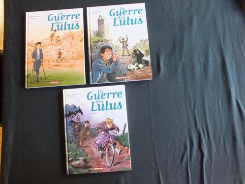 LA GUERRE DES LULUS ((3 ALBUMS ).                 CASTERMAN, Livres, BD, Neuf, Plusieurs BD, Enlèvement ou Envoi