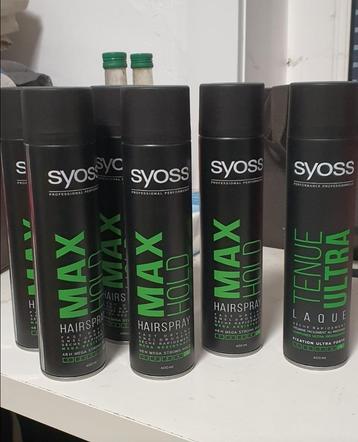 Laque - Hairspray SYOSS 6X400ml