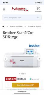 Brother scanncut snijplotter plotter stickers, Ophalen, Nieuw