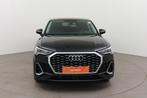 (1YDJ726) Audi Q3 Sportback, Auto's, Audi, Voorwielaandrijving, Zwart, Bedrijf, 5 deurs