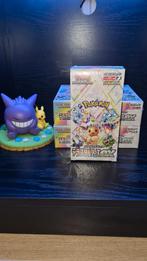 Pokemon terastal festival - Prismatic evolutions Japans, Hobby en Vrije tijd, Ophalen of Verzenden, Nieuw, Boosterbox, Foil