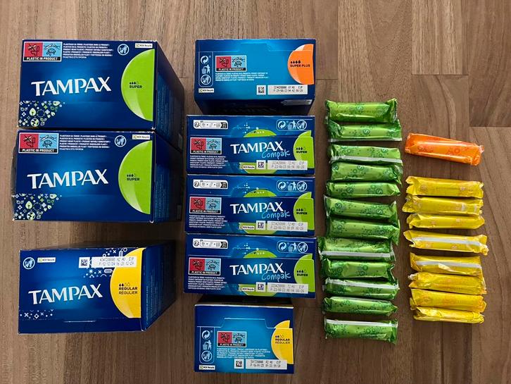Lot Tampax tampons, Diversen, Verpleegmiddelen, Nieuw, Ophalen of Verzenden
