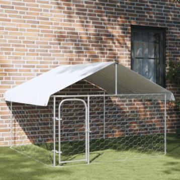 hondenhok kennel of kooi 2 x 2 meter nieuw in montagedoos beschikbaar voor biedingen