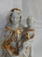 Oud Mariabeeldje (Wit/goud), Antiek en Kunst, Ophalen of Verzenden