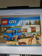 Lego bestelwagen caravan 60117, Ophalen, Zo goed als nieuw, Complete set, Lego