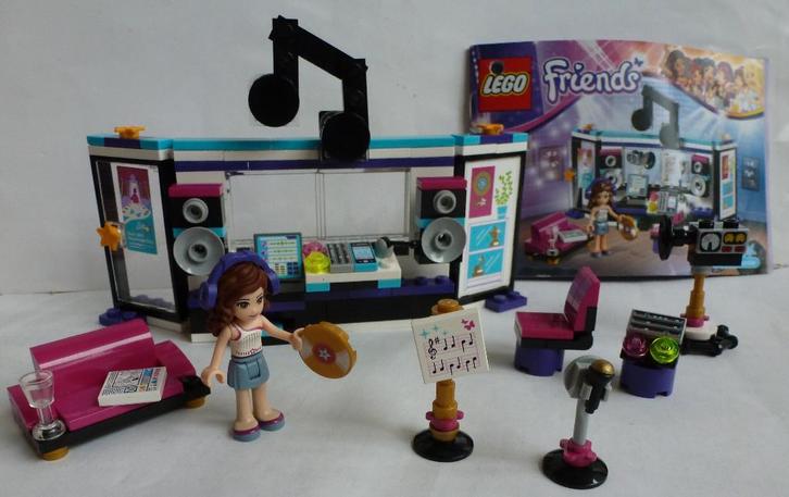 LEGO Friends Popster Opnamestudio 41103, Kinderen en Baby's, Speelgoed | Duplo en Lego, Zo goed als nieuw, Lego, Complete set