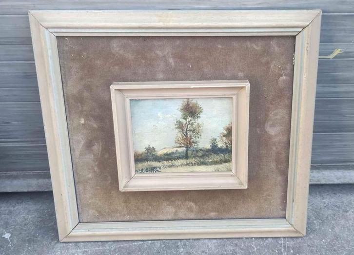 Huile sur toile paysage signe André coffyn, Antiquités & Art, Art | Peinture | Classique, Enlèvement ou Envoi