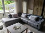 Lederen hoeksalon met relax, Ophalen, Zo goed als nieuw