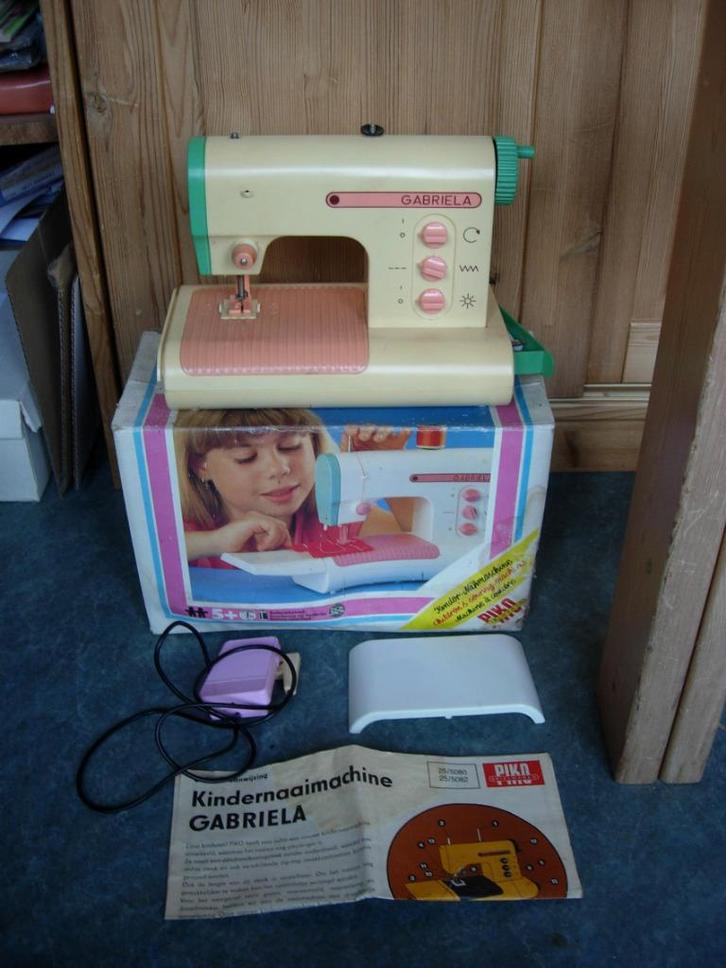 vintage kindernaaimachine, Kinderen en Baby's, Speelgoed | Educatief en Creatief, Gebruikt, Elektronica, Ontdekken, Met licht