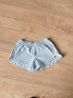 Licht blauw geruit short-little celebs-maat 116/6jaar, Little celebs, Meisje, Zo goed als nieuw, Ophalen