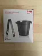 Mini ijsemmer met tang, Huis en Inrichting, Ophalen of Verzenden, Nieuw