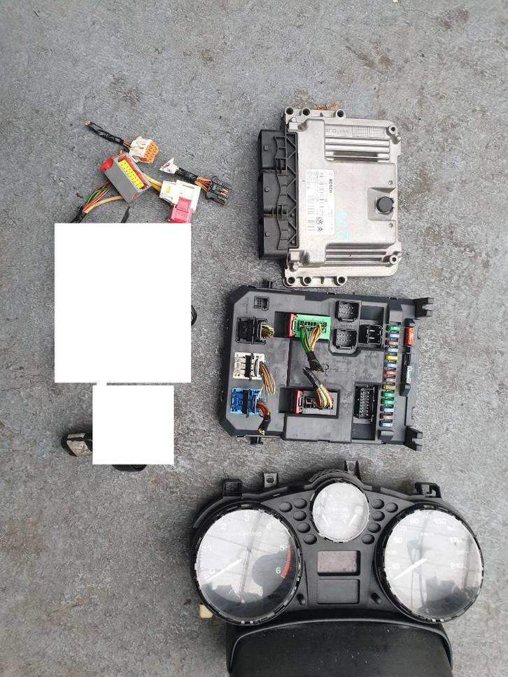kit demarrage PEUGEOT 207 PH2 1.4 EHDI E HDI CALCULATEUR BSI, Auto-onderdelen, Elektronica en Kabels, Peugeot, Ophalen