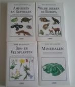 4 Rebo natuurgids Mineralen- wilde dieren- amfibieën en rept, Boeken, Natuur, Gelezen, Ophalen of Verzenden