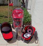 Chicco Trio Activ3 kinderwagen - rode kleur - zeer goede sta, Ophalen, Zo goed als nieuw, Kinderwagen