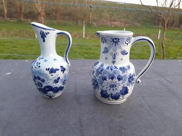 2x delfts blauw kannetje te koop beschikbaar voor biedingen