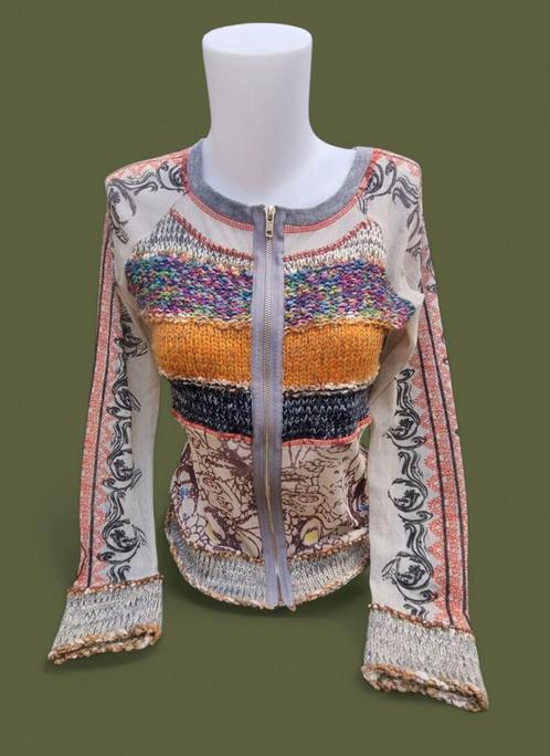 ✨️LULU•H Prachtig Uniek Vest - Maat L Parel in Topstaat✨️✨️, Kleding | Dames, Truien en Vesten, Zo goed als nieuw, Maat 42/44 (L)