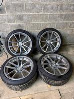 Rotiform 20 x 10J met 4x nieuwe banden ET 35, Ophalen, 20 inch, Band(en)