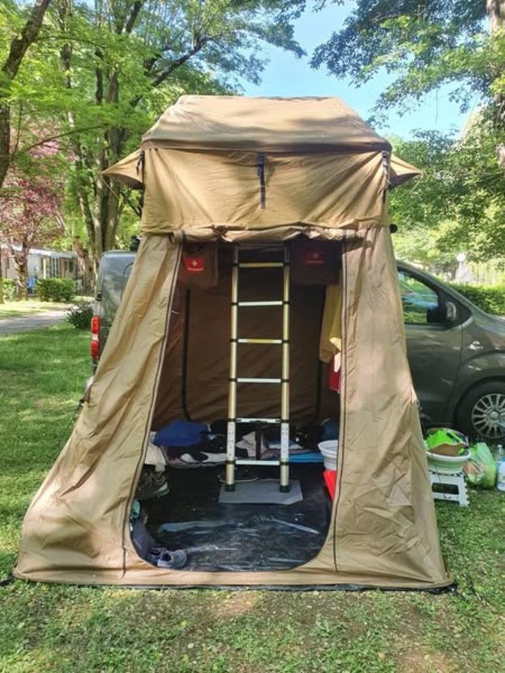 Daktent 160 ipv 140 met ondertent, Caravans en Kamperen, Tenten, tot en met 4, Nieuw, Ophalen of Verzenden