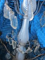 tres grand lustre en verre ancien, Enlèvement, Utilisé, Verre