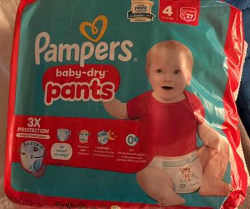 Pampers baby dry pants maat 4 beschikbaar voor biedingen