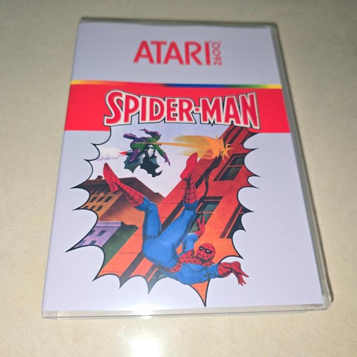 Spider-Man Atari 2600 Game Case, Games en Spelcomputers, Games | Atari, Zo goed als nieuw, Atari 2600, Verzenden