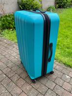 Grote reiskoffer, Handtassen en Accessoires, Hard kunststof, Uitschuifbare handgreep, 45 tot 55 cm, Zo goed als nieuw