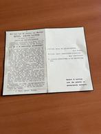 Rouwkaart I. Demunster  Lichtervelde 1884 + Pittem 1952, Ophalen of Verzenden, Rouwkaart