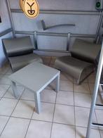 Tafeltje + 2 zetels, Tuin en Terras, Ophalen, Zo goed als nieuw