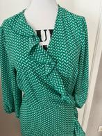 Kreuk-en strijkvrije overslagjurk nieuwstaat, Kleding | Dames, Only, Ophalen of Verzenden, Maat 38/40 (M), Groen