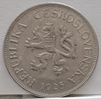 munt Tsjecho-Slowakije 5 korun, 1925, Verzenden