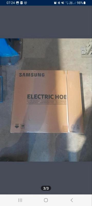 Kookplaat samsung nieuw nog in doos beschikbaar voor biedingen