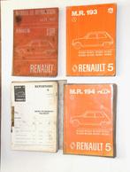 manuels d'atelier RENAULT 5 années 70, Enlèvement ou Envoi