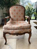 Fauteuil ancien style Louis XV – Bois sculpté, Antiek en Kunst, Ophalen