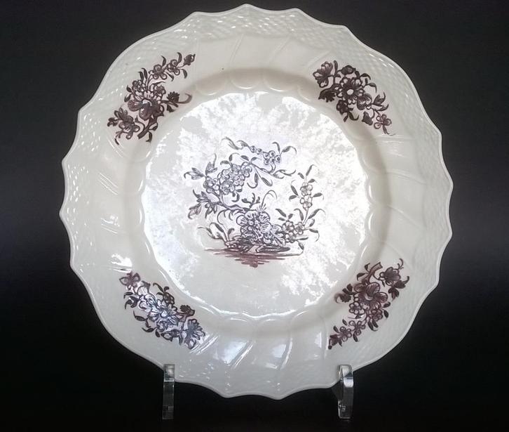 Assiette en porcelaine de Tournai, Antiek en Kunst, Antiek | Porselein, Ophalen