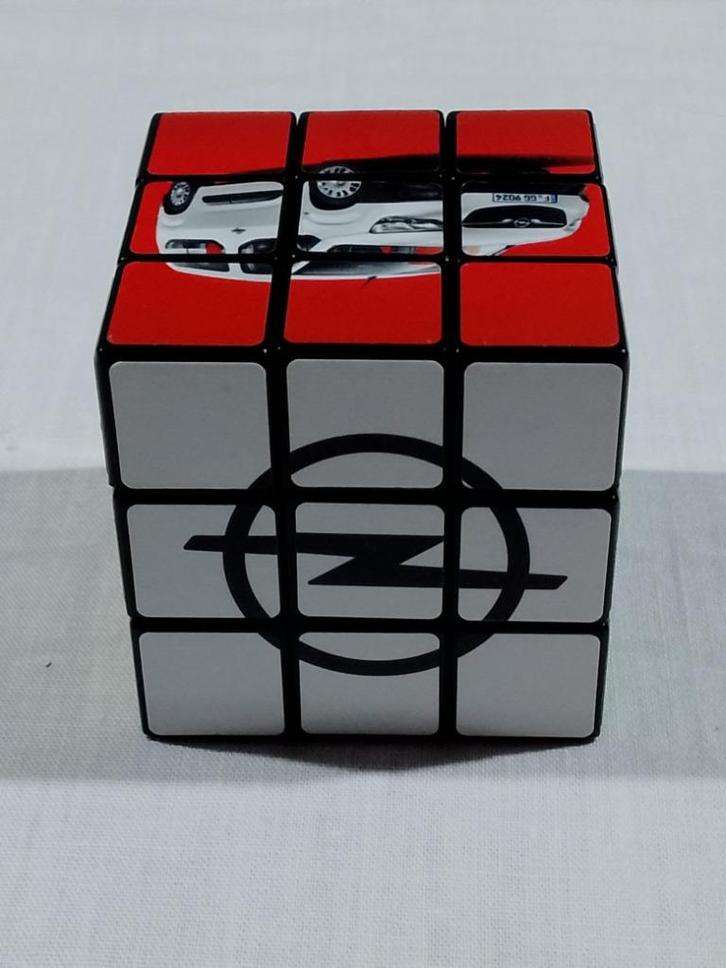 Rubiks Kubus - 3 x 3 - Opel, Verzamelen, Merken en Reclamevoorwerpen, Gebruikt, Gebruiksvoorwerp, Ophalen of Verzenden