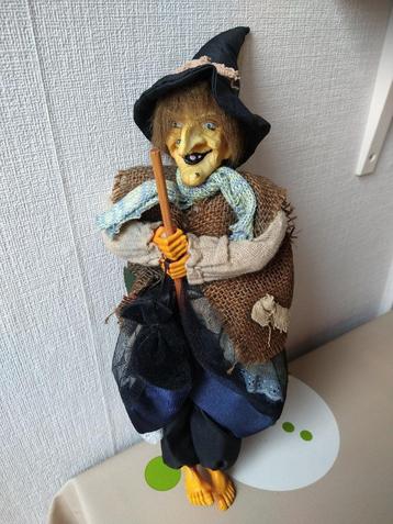 Halloween - Heks - ca. 40cm beschikbaar voor biedingen