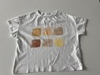 T-shirt blanc taille 128 de Zara, Enlèvement ou Envoi, Chemise ou À manches longues, Comme neuf, Zara