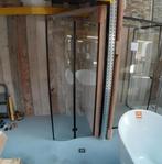 LAATSTE Douchewand in het chroom 80x200 met stang nr115, Ophalen of Verzenden, Nieuw