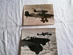 2 oude foto's Duitse vliegtuigen Stuka's, Verzamelen, Ophalen of Verzenden, Luchtmacht, Foto of Poster